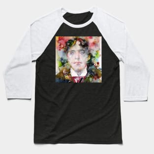 OSCAR WILDE watercolor portrait .11 Baseball T-Shirt